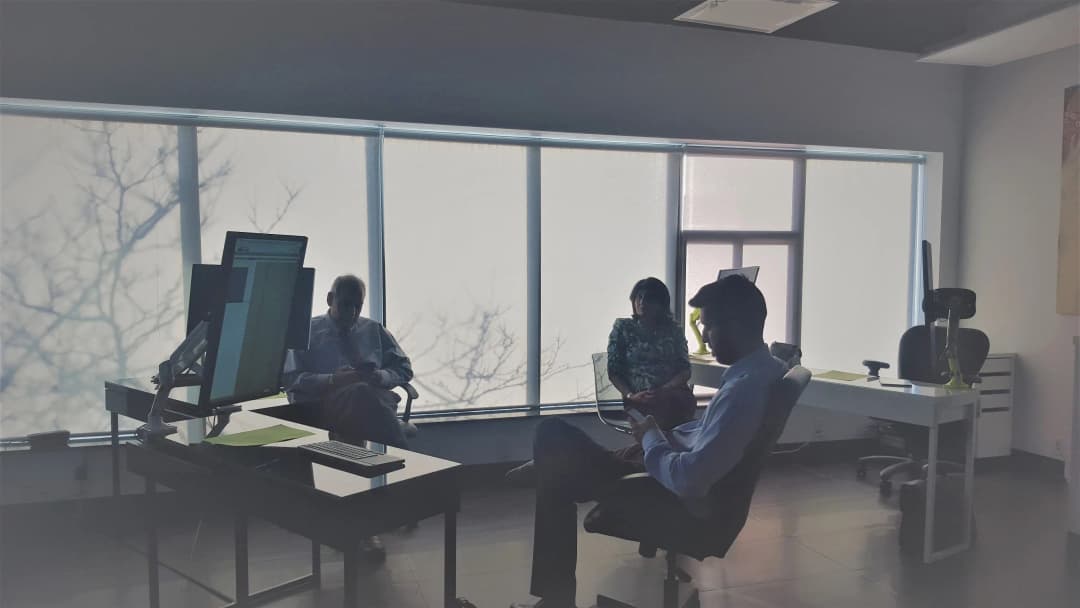 Alpha Appraisals appraiser inspecting residential home in Toronto.